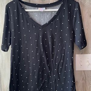 Polka Dot Iris Top